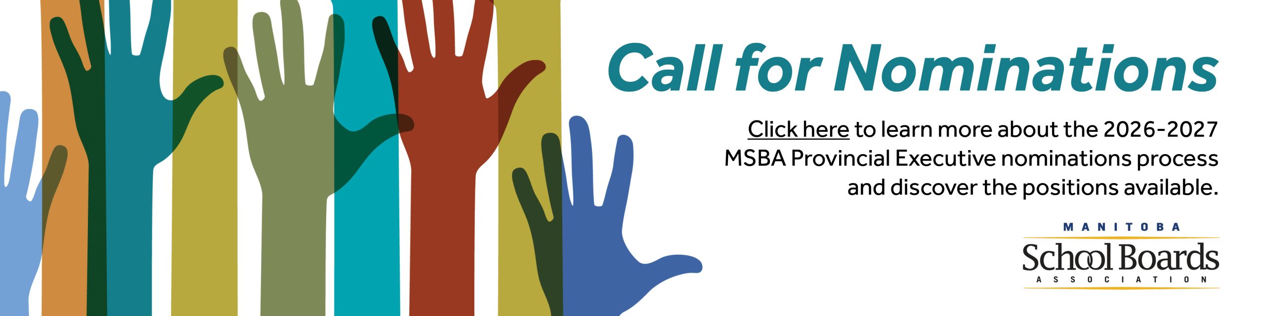 Decorative banner Image for Call for Nominations