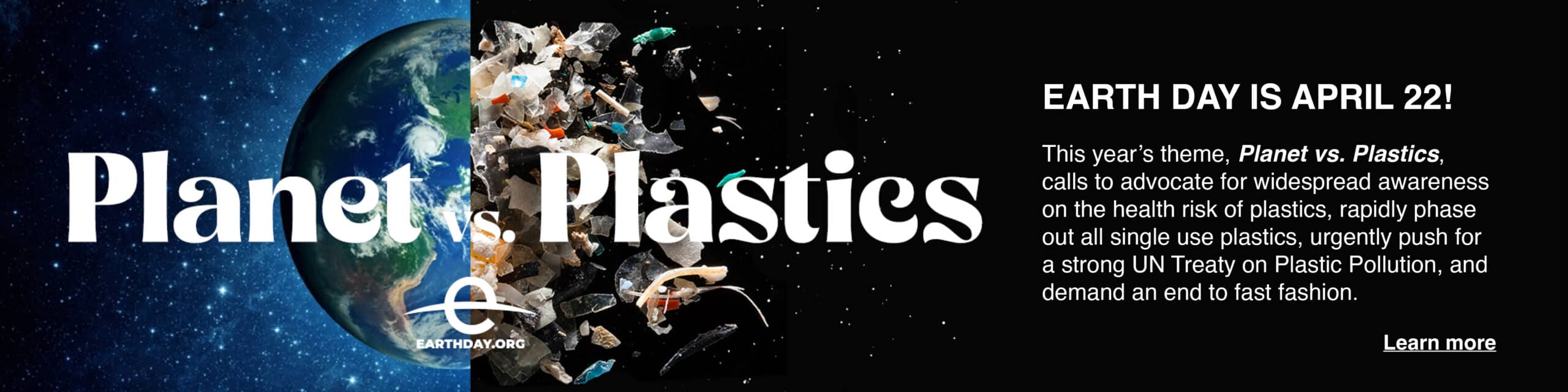 Planet vs Plastics Earth Day 2024