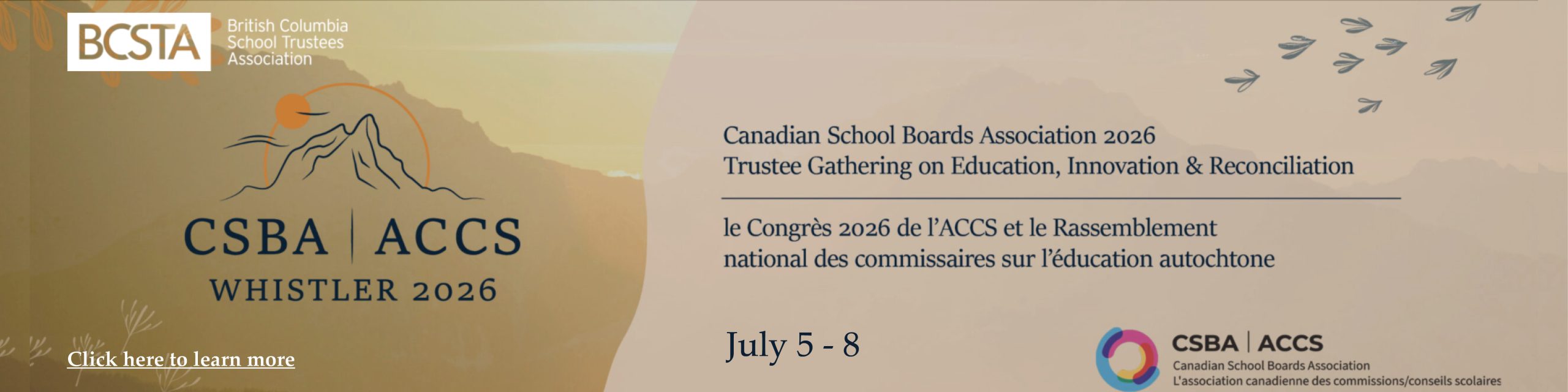 Decorative banner Image CSBA Congress 2026